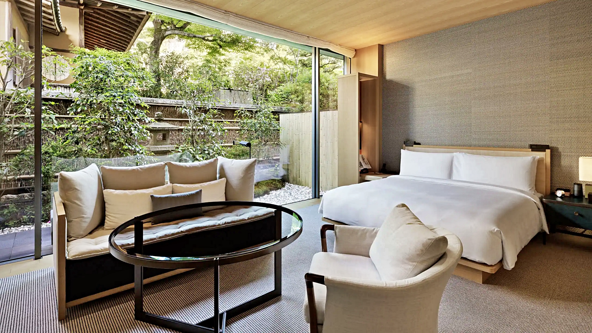 원 킹 베드 가든 테라스